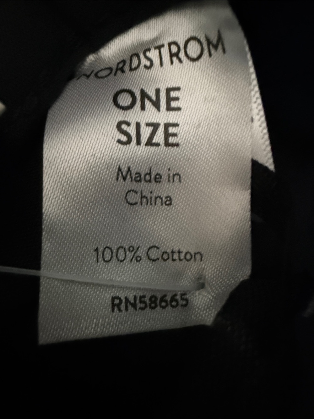 Nordstrom Black Textured Bucket Hat with Tags - Picture 3 of 3